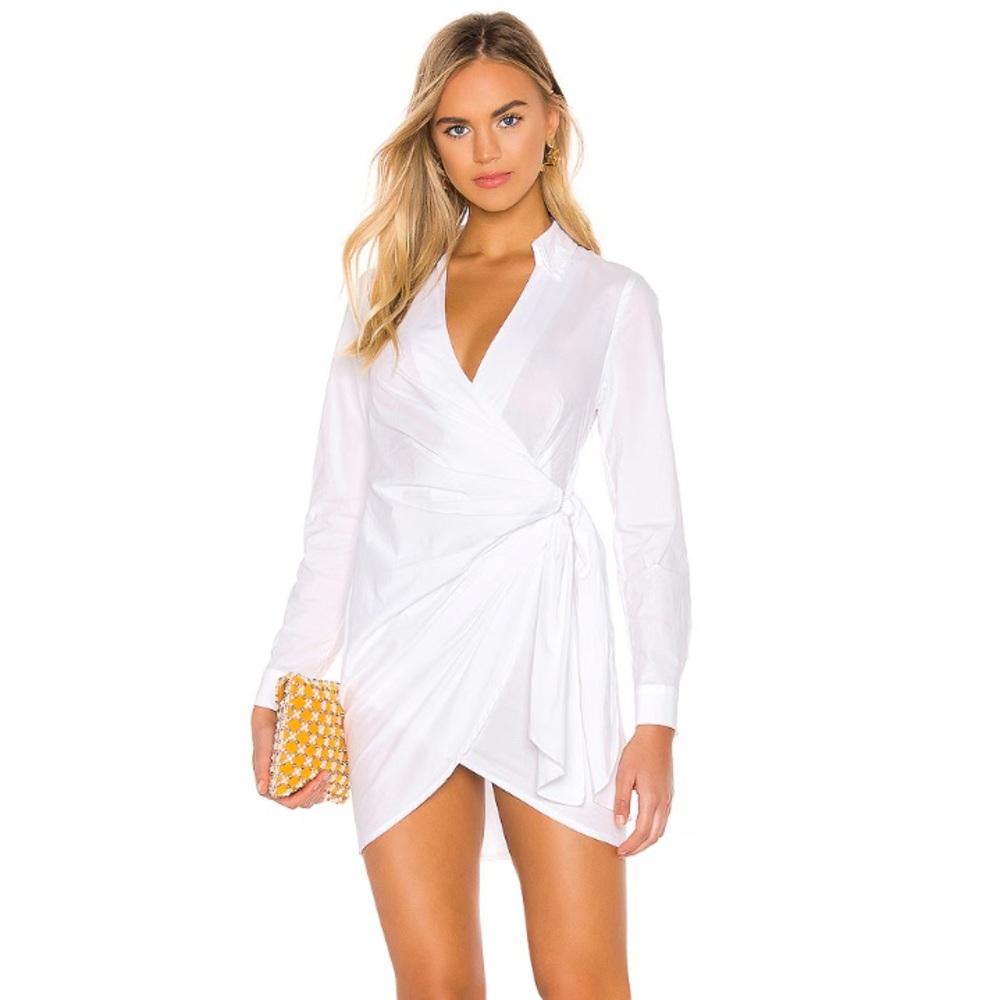 Sophie draped mini dress